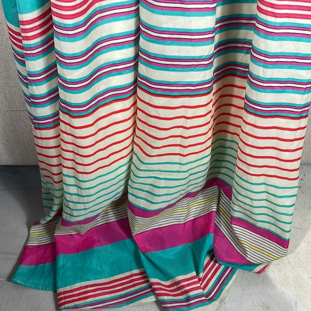 Gibson Latimer > Striped Maxi Dress Medium - Picture 2 of 9